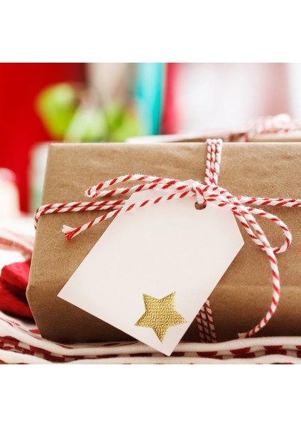 H 100 Metre Stili 100 Metreroll Iki Renk Pamuklu Fırıncı Sicim Halat Kordon Noel Düğün Dekorasyon Hediye Paketleme Dize Dıy Hediye El Sanatları Wrap (Yurt Dışından)