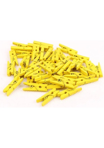 Sarı Stil Lot Mini Renkli Küçük Ahşap Klipler Dty Clotheraft Dekor Için 2.5x0.3cm Bahar Ahşap Klipler Aperatif Klip Fotoğraf Klipleri Mandal (Yurt Dışından)