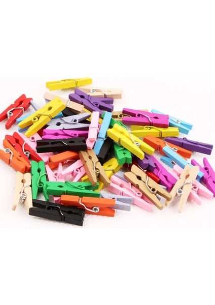 Sarı Stil Lot Mini Renkli Küçük Ahşap Klipler Dty Clotheraft Dekor Için 2.5x0.3cm Bahar Ahşap Klipler Aperatif Klip Fotoğraf Klipleri Mandal (Yurt Dışından) fiyatları