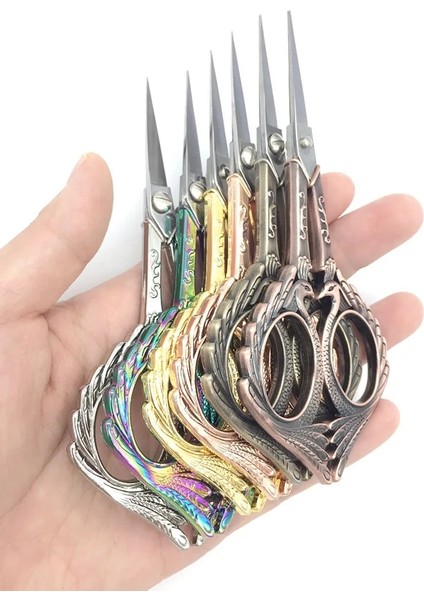 Limon Sarısı Stili Avrupa Retro Oyma Terzilik Veya Dikiş Makası Antika Eski Paslanmaz Çelik Veya Terzi Iğne Oyaları (Yurt Dışından) fırsatları