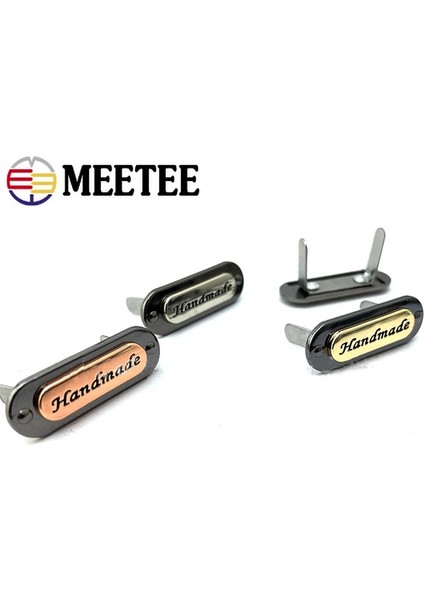 Gülaltın Tarzı 35X12MM-10 Adet Adet Metal Çanta Etiketleri Etiketi El Yapımı El Sanatları Çanta Için Dekoratif Tokalar Dıy Donanım Dikiş Aksesuarları BK113 (Yurt Dışından) indirimleri