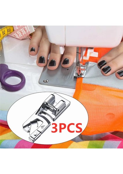 3 Adet Bir Set Stili 3 Adet Sıcak Satış Mini Dikiş Makinesi Ayak Baskı Dikiş Aksesuarları Dikiş Ayakları Setleri Için Haddelenmiş Hem Ayak Seti (Yurt Dışından) modelleri