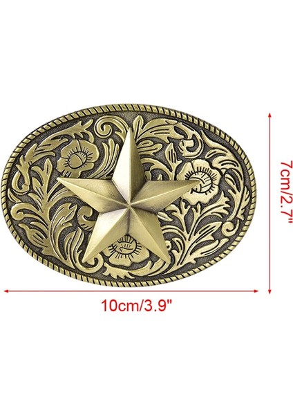 J Tarzı Erkek Kemer Tokası Kemer Tokası Erkekler Için Marangoz Mekanik Kovboy ve Kovboy Kız Metal Aracı Batı Tokaları (Yurt Dışından)