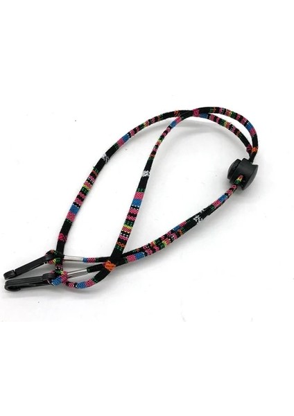 H Tarzı 60CM Renkli Ayarlanabilir Yüz Maskesi Kordon Kullanışlı Kullanışlı Tutucu Halat Maske Anti-Kayıp Anti-Damla Kordon Maske Genişletici Toka (Yurt Dışından)