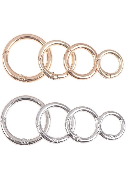 RG28 Stili 2 Adet Metal Yaylı O-Ring Tokaları Klipler Yuvarlak Itme Tetik Yaylı Kancalar Karabina Çantalar Çanta Tokaları Karabina Çanta Aksesuarları (Yurt Dışından) fiyatları