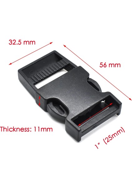 Dokuma Boyutu 25MM Tarzı 1 Parça Çantalar Için Dokuma Ayır Toka Öğrenci Çantaları Açık Çanta Seyahat Tokası Aksesuarları (Yurt Dışından)