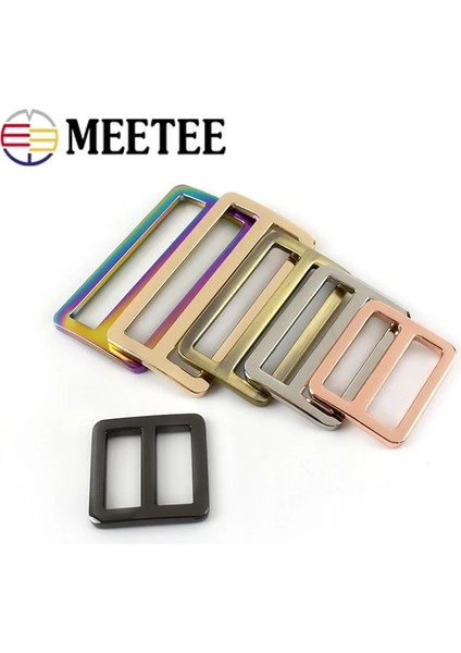 Gülaltın Tarzı 32MM-10 Adet Adet mm Metal Tokalar Çanta Askısı Kaydırıcı Tri Glide Ayarlayıcı Toka Dokuma Sırt Çantası Kanca Döngüler Dıy Aksesuarları (Yurt Dışından)