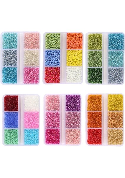 Set-10 Stili Pcsset Kol Çek Cam Tohum Boncuk Takı Yapımı Için Dıy Bilezik Kolye Küpe Giysi Aksesuarları (Yurt Dışından) indirimleri