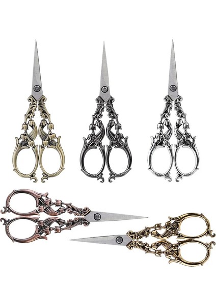 Gümüş Tarzı Shwakk Dayanıklı Paslanmaz Çelik Retro Kuyruk Dikiş Küçük Nakış Zanaat Crossstitch Ors Dıy Ev Aletleri (Yurt Dışından) fiyatları