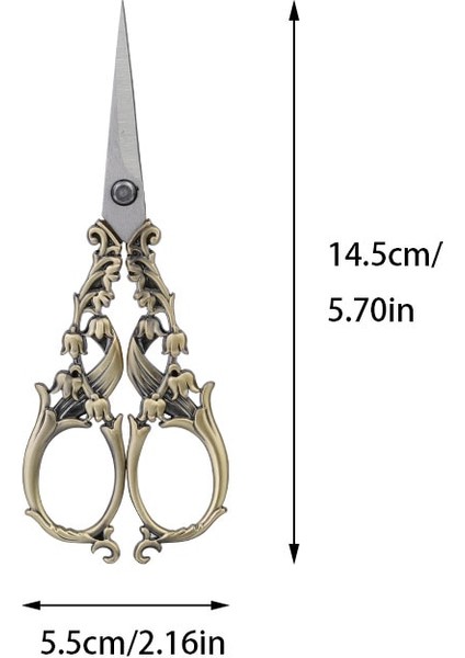 Gümüş Tarzı Shwakk Dayanıklı Paslanmaz Çelik Retro Kuyruk Dikiş Küçük Nakış Zanaat Crossstitch Ors Dıy Ev Aletleri (Yurt Dışından) modelleri