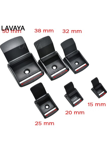 Dokuma Boyutu 20MM Tarzı 1 Parça Am Tokaları Kemer Klipsi Plastik Siyah Geçiş Klipsi Molle Taktik Sırt Çantası Askıları (Yurt Dışından) fiyatları