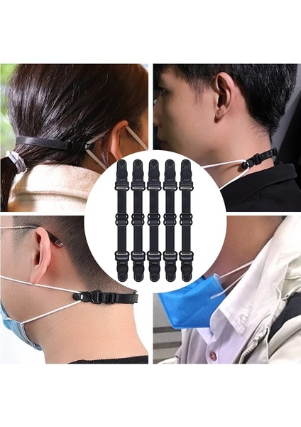 1 Adet Tarzı Ayarlanabilir Maske Uzatma Kemeri Bandaj Maske Kancası Kaymaz Kulak Ipi Kulak Koruyucu Maske Raf Koruma Maskesi Uzatma Düğmesi (Yurt Dışından) modelleri