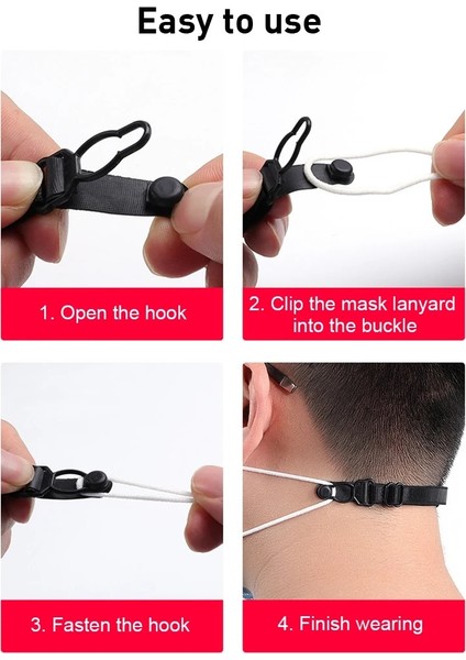1 Adet Tarzı Ayarlanabilir Maske Uzatma Kemeri Bandaj Maske Kancası Kaymaz Kulak Ipi Kulak Koruyucu Maske Raf Koruma Maskesi Uzatma Düğmesi (Yurt Dışından) fırsatları