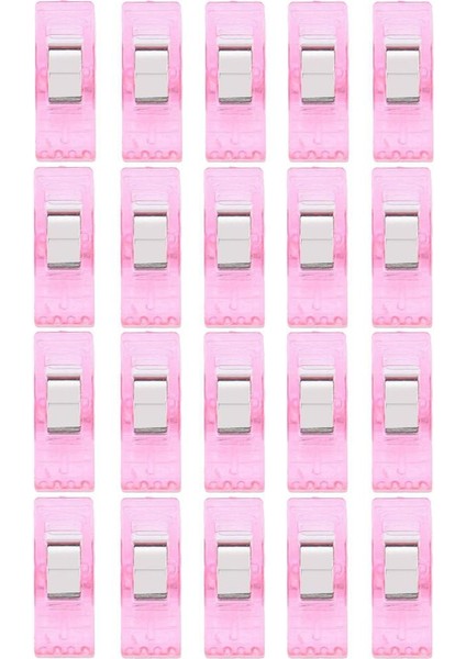 Stili Temizle Ewing Klipsler Çok Renkli Plastik Klipsler Kumaş Kelepçeler Patchwork Craft Klipsler Giyim Klipleri Tutucu Kapitone Klips (Yurt Dışından) indirimleri