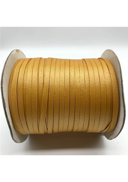 No.8 Stili 5 Yardslot 4mm Düz Mumlu Kordon Halat Mumlu Iplik Kordon Dize Kayış Dıy Bilezik Kolye Halat Takı Yapımı Için Bilezik Örgü (Yurt Dışından)