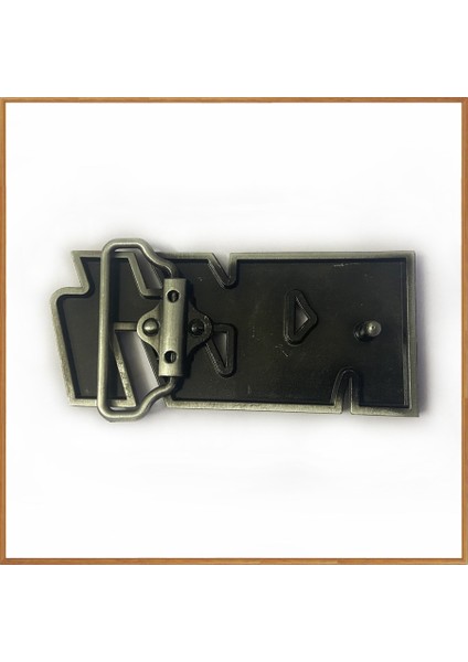 Gümüş Kaplama Stili Buckleclub Çinko Alaşımı Kıss Müzik Grubu Kemer Tokası Kot Hediye Kovboy Kemer Tokası Fp Erkekler Için 4 cm Genişlik Döngü (Yurt Dışından) modelleri