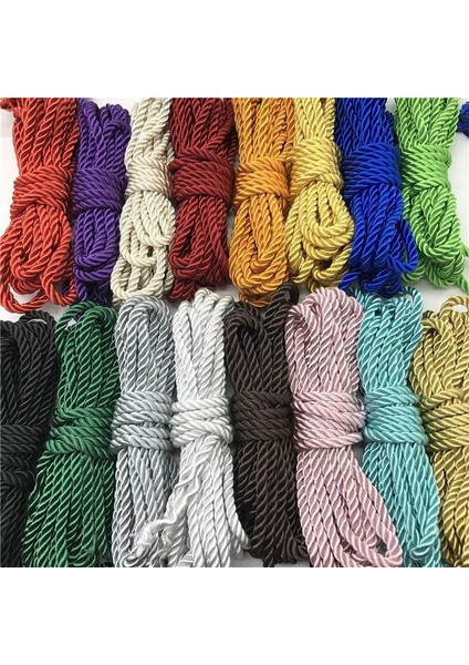 No.3 Tarzı 5 Yards 6mm Paraşüt Kordon Ipi Halat Mil Spec Tip 3 Strand Tırmanma Kamp Hayatta Kalma Ekipmanları Bilezik Rustik Ev Dekorasyonu (Yurt Dışından)
