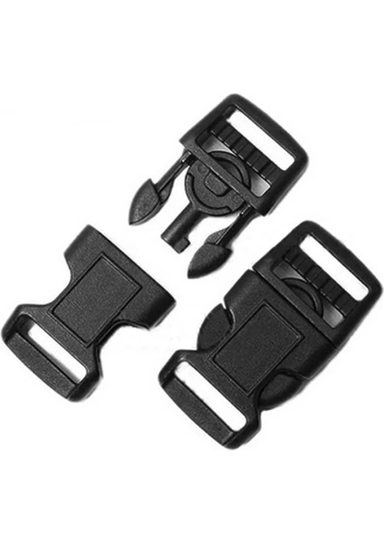 Ack "(16MM) Anahtar Kilitlemeli Plastik Yan Serbest Bırakma Tokası Aracord Bilezik Taktik Sırt Çantası Edc Dış Mekan Kitleri (Yurt Dışından)