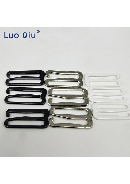 Siyah Stil Boyalı Gümüş Tipi 9 Metal Çubuk Iç Çamaşırı Ayar Aksesuarları Için Tokalar Klipleri Dıy Kemer Tokası Giysi Partisi 20MM (Yurt Dışından) modelleri