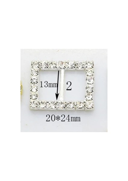 No.2 Tarzı Zmasey Ze Metal Bucklelot Kristal Tokalar Elmas Dıy Düğün Işi Için Kart Şerit Aksesuarları Dekorasyon (Yurt Dışından)