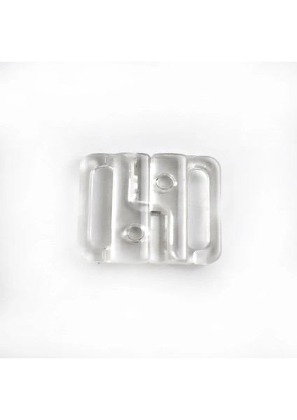 Şeffaf Stil 25 mm 50 Takım Meetee mm Plastik Sutyen Toka Reçine Ön Kapatma Mayo Klip Bikini Toka Dıy Dikiş Iç Çamaşırı Aksesuarları (Yurt Dışından)