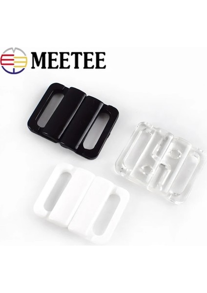 Şeffaf Stil 25 mm 50 Takım Meetee mm Plastik Sutyen Toka Reçine Ön Kapatma Mayo Klip Bikini Toka Dıy Dikiş Iç Çamaşırı Aksesuarları (Yurt Dışından) fiyatları