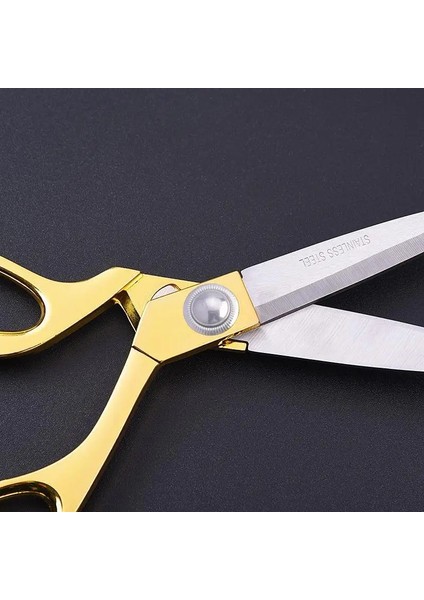 20CM Altın Tarzı Terzi Veya Paslanmaz Çelik Retro Dikiş Veya Dikiş Terzi Kesme Bezi Kumaş Alet Bıçakları Tijeras De Costura (Yurt Dışından)