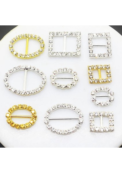 No.4 Tarzı Zmasey Ze Metal Bucklelot Kristal Tokalar Elmas Dıy Düğün Işi Için Kart Şerit Aksesuarları Dekorasyon (Yurt Dışından)