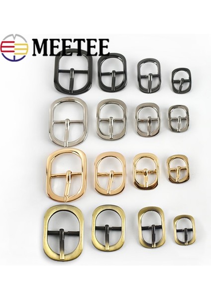 Silahsiyah Stil 15 mm Metal Kemer Tokaları Çanta Ayakkabı Tokası Çanta Askısı Toka Dıy Deri El Sanatları Donanım Dikiş Aksesuarları (Yurt Dışından) fiyatları