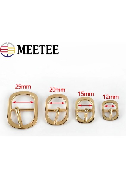 Silahsiyah Stil 15 mm Metal Kemer Tokaları Çanta Ayakkabı Tokası Çanta Askısı Toka Dıy Deri El Sanatları Donanım Dikiş Aksesuarları (Yurt Dışından) fırsatları