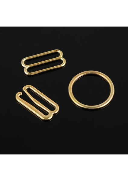 Stil2-1cm Stili Ack Altın Alaşım Kaplamalı Sütyen Halkaları ve Sürgüler Askı Ayarlayıcılar Tokalar Çantalar Dekorasyon Iç Çamaşırı Ayar Dikiş Araçları (Yurt Dışından) fiyatları