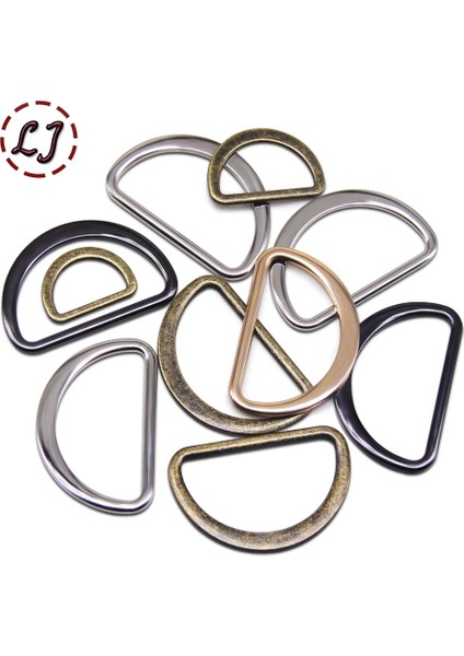 Altın 704 Tarzı 25 mm Lot Gümüş Siyah Bronz Altın D Tipi Halka Bağlantı Alaşımlı Metal Ayakkabı Çantaları Tokalar Dıy Aksesuar (Yurt Dışından) modelleri