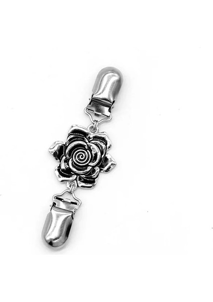 No.4 Tarzı Moda Kazak Hırka Klip Ördek-Ağız Klipler Esnek Pin Broş Şal Gömlek Yaka Giyim Dekor Için Tokalar (Yurt Dışından)