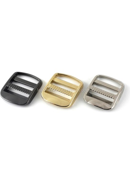 Gümüş Tarzı 1 Adet Metal 2 Bar Toka Dokuma Sırt Çantası Parçaları Için Deri El Sanatları Kayış Kemer Çanta Pet Yaka Toka Yüksek (Yurt Dışından)