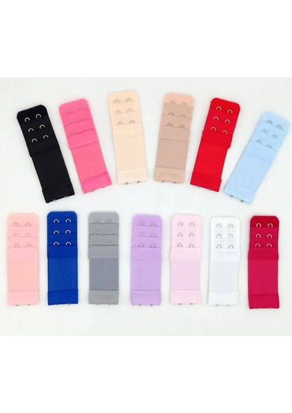 Açık Mavi Stil 2 Adet 2 Adet Ayarlanabilir Elastik Sutyen Uzatma Askı Kanca Toka Genişletici Sutyen Genişletici 3 Satır 2 Kanca Kemer Tokası Iç Çamaşırı Aksesuarları (Yurt Dışından) fiyatları