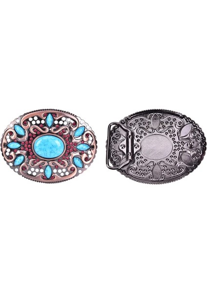 Çok Renkli Stil Kartal Metal Serin Kemer Tokaları Adam Unisex Batı Moda Toka Cowboys Cowgirls Paracord Toka 1pc (Yurt Dışından)