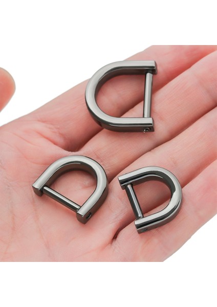 Gümüş Tarzı 16MM 1 Adet Metal Ayrılabilir Açık Vida D Halka Toka Köstek Toka Dıy Deri Zanaat Çanta Askısı Kemer Kolu Omuz Dokuma (Yurt Dışından) indirimleri
