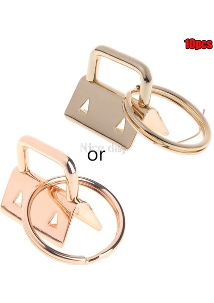 Altın Tarzı Anahtarlık Donanım Anahtarlık Bölünmüş Yüzük Bilek Bilekleri Için Pamuk Kuyruk Klipsi F Dropship (Yurt Dışından) fiyatları