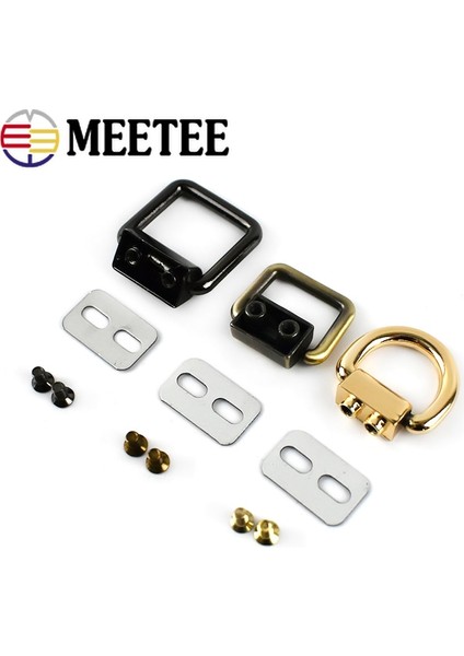 KY866-GÜMÜŞ-15MM Stili 20 Adet Adet mm Metal O D Halka Tokaları Çanta Askısı Yan Klip Askı Çantaları Omuz Zinciri Bağlantı Tokası Dıy Donanım Aksesuarları (Yurt Dışından)