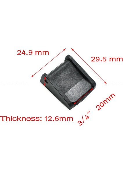 Dokuma Boyutu 32MM Tarzı 1 Parça Plastik Kam Tokaları Geçiş Klipsi Molle Taktik Sırt Çantası Kemer Tokası Paket Aksesuarları Siyah (Yurt Dışından) fırsatları