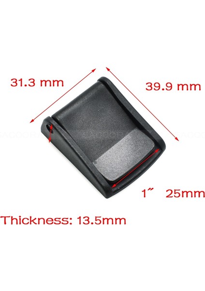 Dokuma Boyutu 32MM Tarzı 1 Parça Plastik Kam Tokaları Geçiş Klipsi Molle Taktik Sırt Çantası Kemer Tokası Paket Aksesuarları Siyah (Yurt Dışından) indirimleri