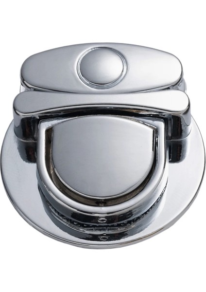 Krom Stili 30X38MM-2 Adet Çanta Kadın Çantası Için Metal Dönüş Kilidi Yapış Büküm Kilitleri Klipsler Kapatma Dıy Metal Toka Donanım Aksesuarları H (Yurt Dışından)