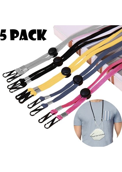 7 Adet-Karikatür Tarzı 5 Paket Yüz Maskesi Ipi Ayarlanabilir Uzunluk Maskesi Halat Yetişkinler Için Çocuklar Uygun Kullanışlı Maske Tutacağı Rahat Yüz Maskesi Şeritleri (Yurt Dışından) fiyatları