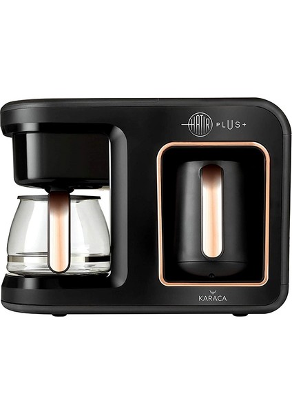 Hatır Plus 2 In 1 Kahve Makinesi Black Copper