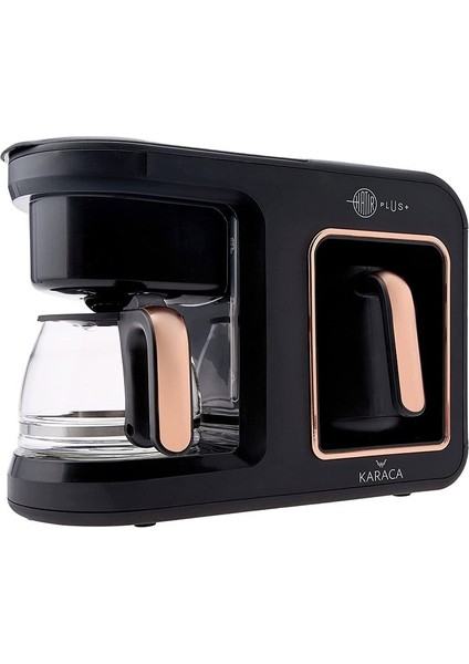 Hatır Plus 2 In 1 Kahve Makinesi Black Copper