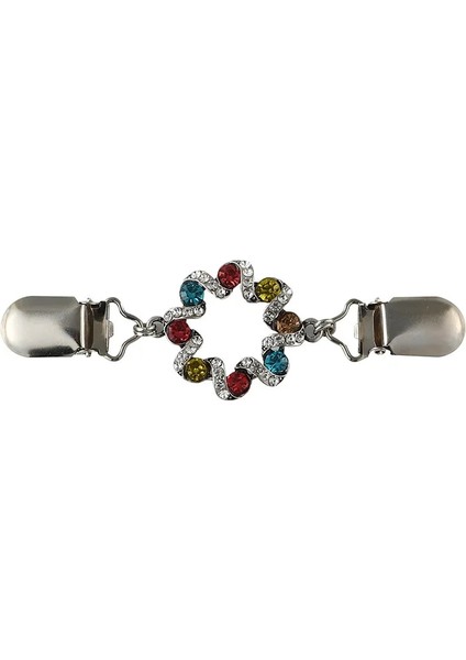 No.12 Tarzı Çiçek Gömlek Yaka Klipsi Hırka Tutucu Kazak Şal Klipsi Ördek Ağızlı Giyim Ewing Jartiyer Klipleri (Yurt Dışından) indirimleri