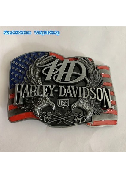 Siyah Nikel Tarzı Perakende Motosiklet Erkek Kadın Kemer Tokası Metal Serin 3D Kafatası Kartal Kovboy Tokaları Kemerler Aksesuarları 4 cm Geniş Kemer (Yurt Dışından)