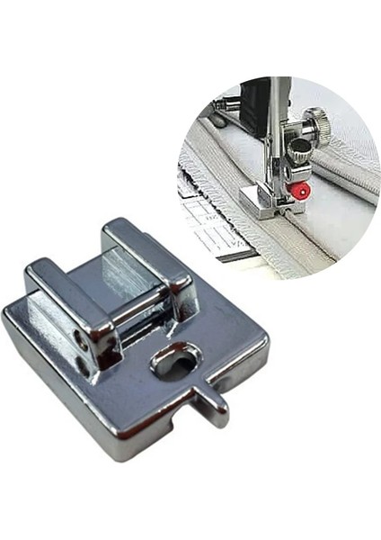 1 Adet Metal Görünmez Fermuar Dikiş Makinesi Ayağı Yaratıcı Ev Faydalı Dikiş Dıy Araçları En Li Dikiş Makinesi Baskı Ayağı (Yurt Dışından)