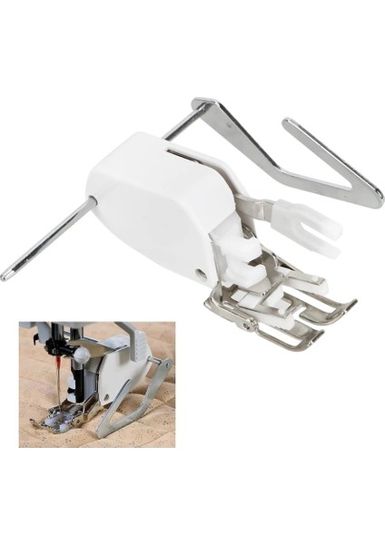 Kırmızı Stil Hoomın Kapitone Baskı Ayağı Giyim Dikiş Kumaşı Için Düşük Saplı Dikiş Makinesi Için Besleme Ayakları Bile Yürüyüş (Yurt Dışından) fırsatları