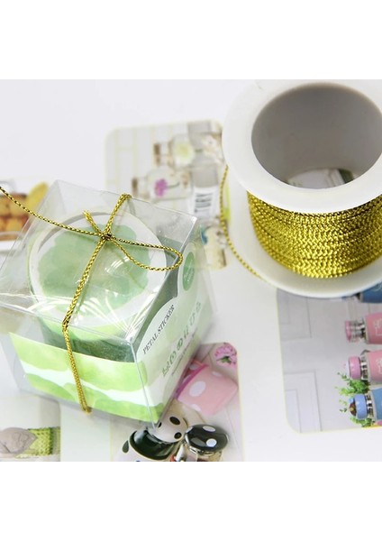 GULES20M Tarzı Dıy Altın Gümüş Kırmızı Halat Kurdele ile Halat Etiketi Hat Bilezik Giyim Hediyeler Yapmak Için Etiket Halat (Yurt Dışından) fiyatları